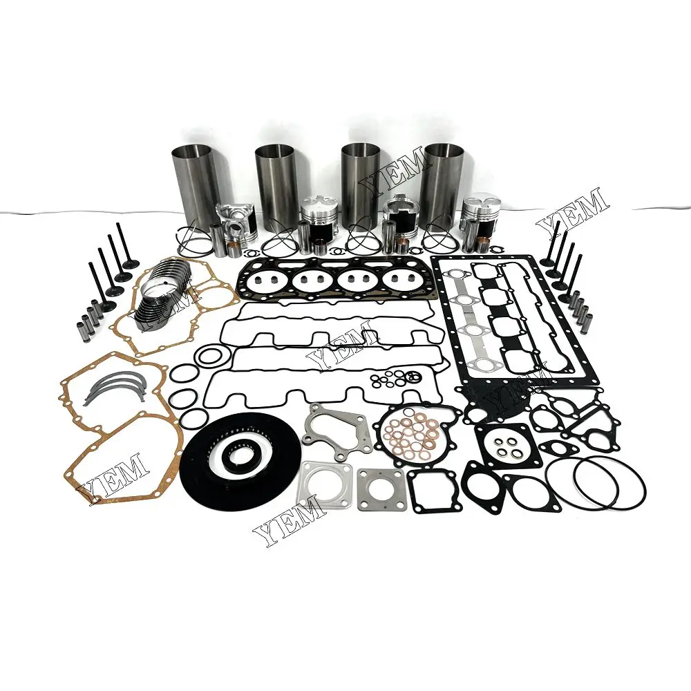 404C-22 Engine Overhaul Rebuild Kit With Gasket Bearing Valve Set For Perkins diesel engine part