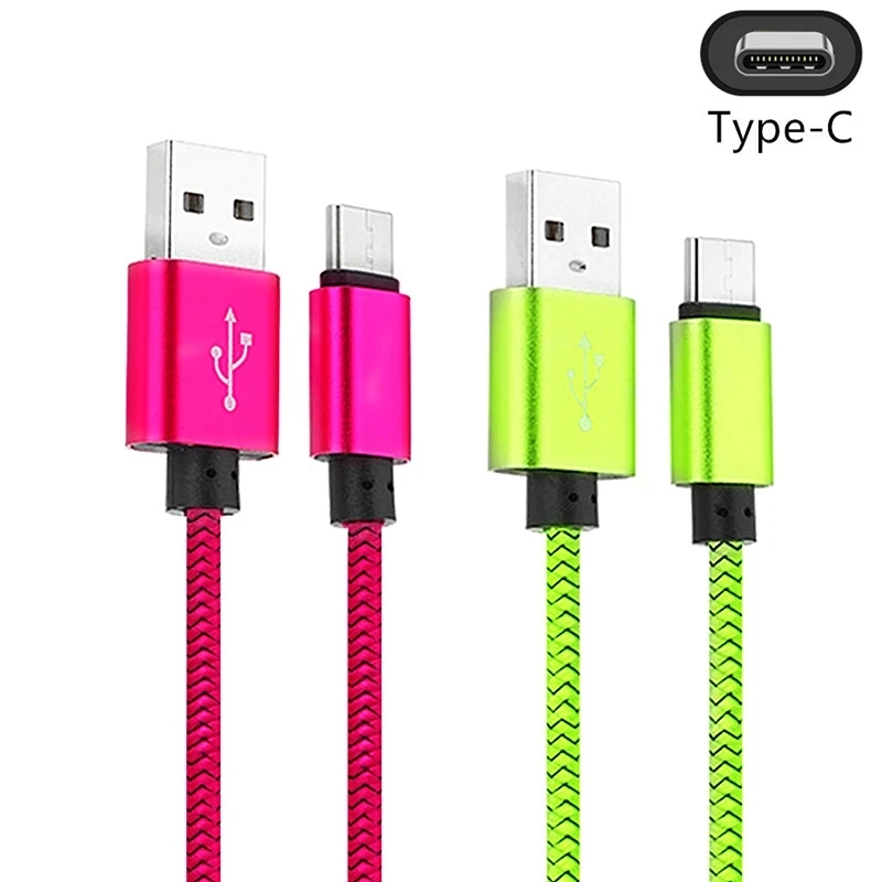 USB Type C Cable for Samsung Galaxy a54 a53 s23 a21s 5G S8/S9/S10 A3/A5/A7 2017 0.2M Short Long Phone Charger for huawei xiaomi