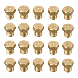 20pcs Burner Nozzle 0.5mm Propane Burner Orifice Kit Propane Gas Conversion Kit For LPG Burner Nozzle Outdoor Cooking Spare Part