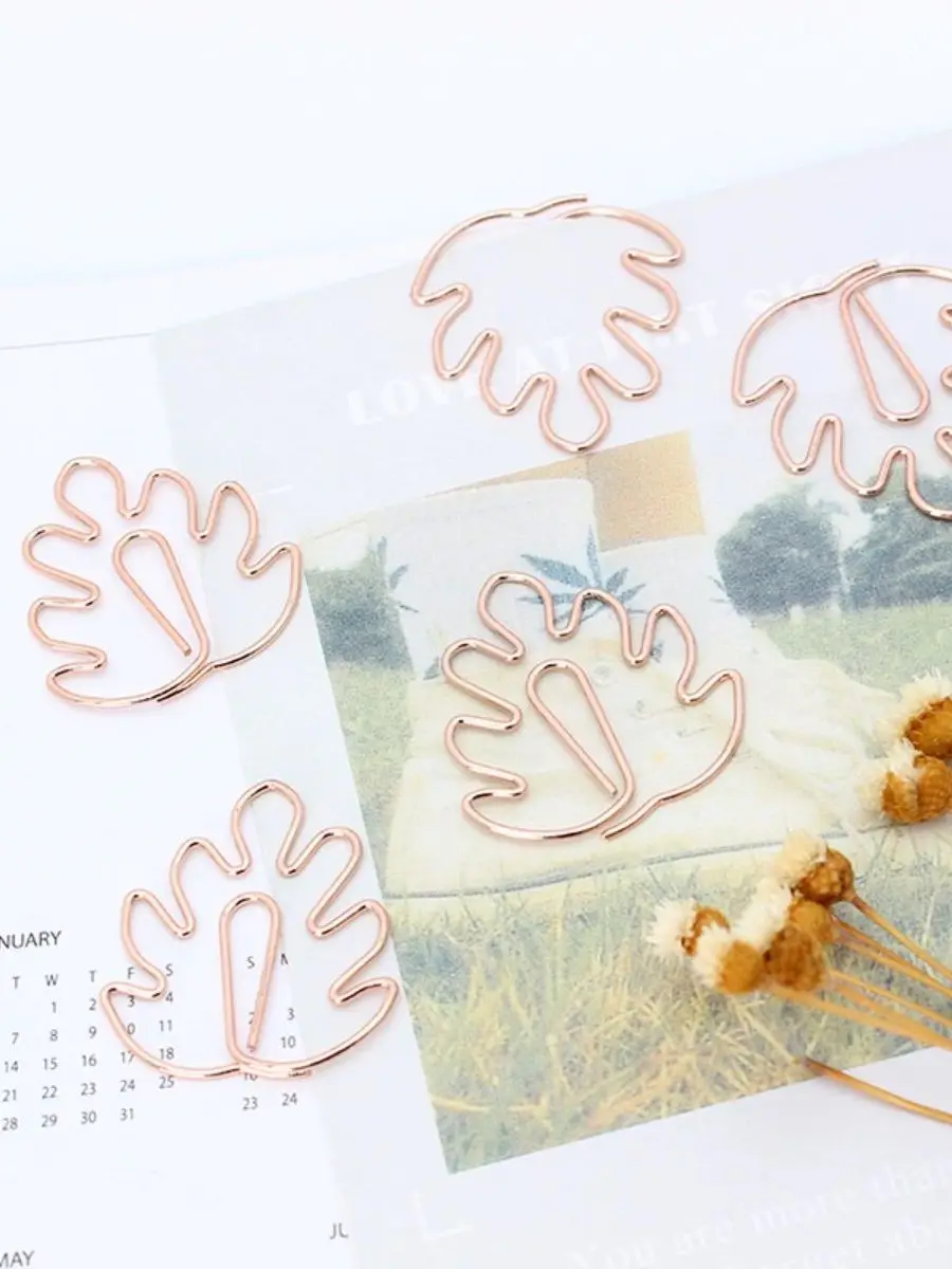 Creative Leaves bookmark Clip