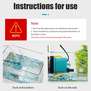 Taucherheiser Wasserpumpe, Wasserkreislauf und Fischtank, Saughintergrund, 220V-240 V 12 Hauptverkaufssaugwasser - №11