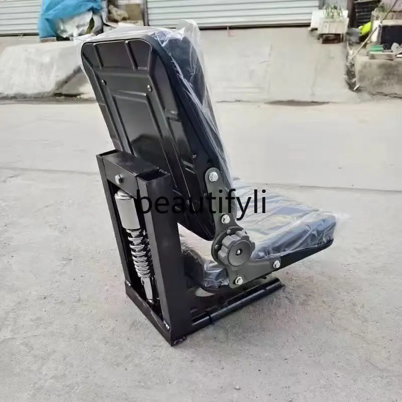 

Suspension Damping Seat for Large, Medium, and Small Agricultural Vehicles, Modified Vehicles, Universal Sliding Track Model