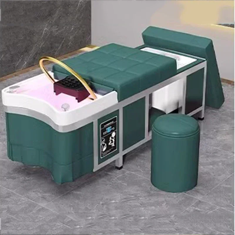 2026nieuwe luxe Head Spa-shampoostoel – Professioneel salon- en kappersmeubilair voor het wassen van haar