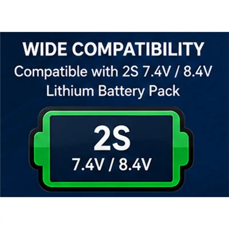 2S 7.4V 8.4V Li-Battery Charging Module Type-C Booster Charging Board 5V 2A To 8.4V For Power Bank DIY-Y47A