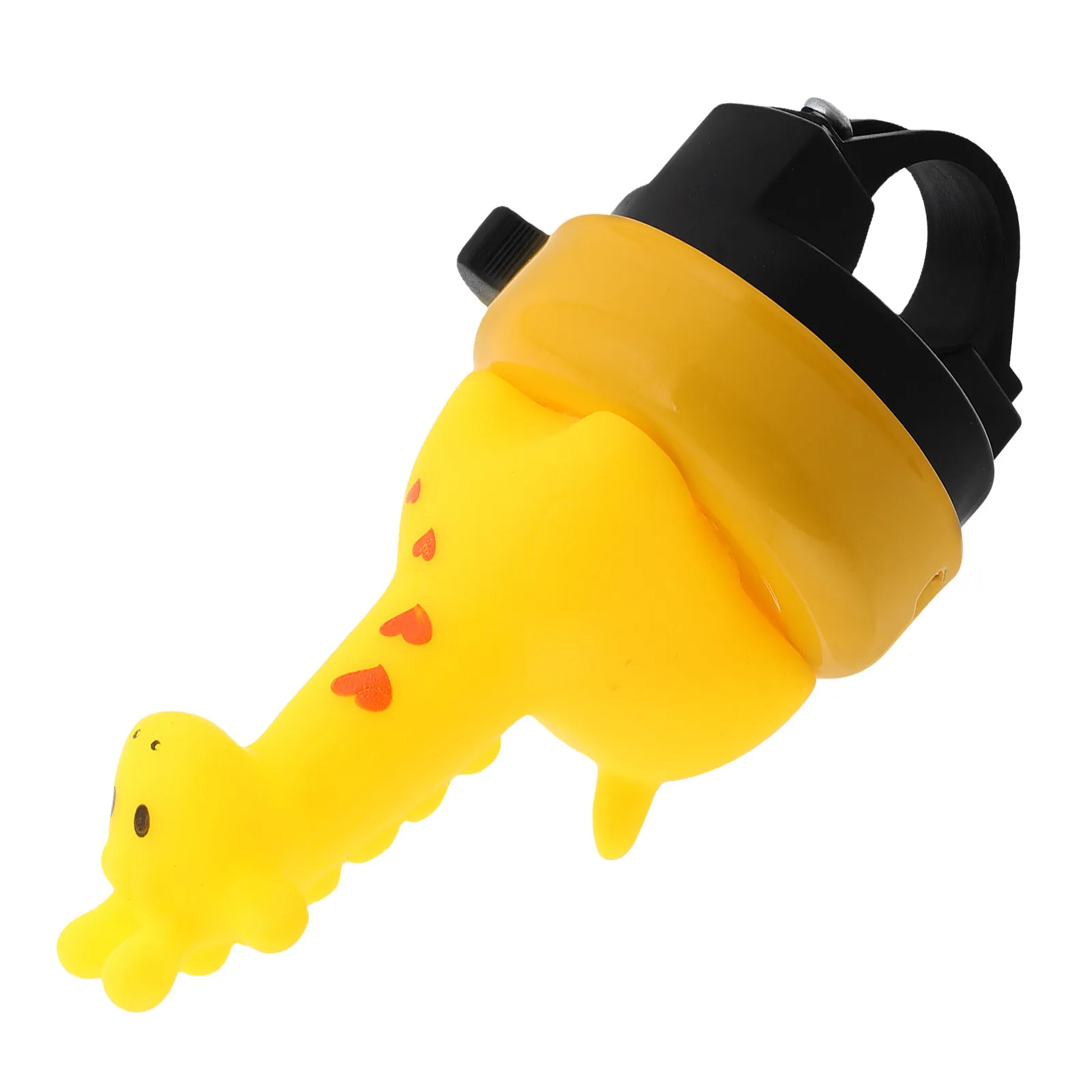 

Toddler Bike Bell Yellow Cartoon Deer Children's Bicycle Bell Loud Mini Bike Ring for Kids Balance Bikes Scooters
