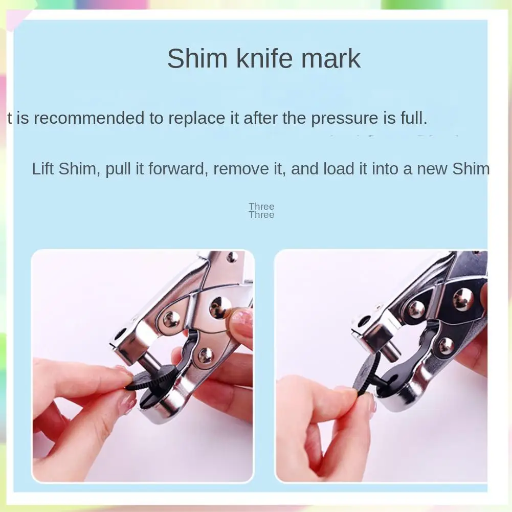 

B23B Hole Punch Blow Hole Punch Pliers Circle Hole Puncher For Sofe Plastic Bag Polybag OPP PE Bag Thin Cloth,Plastic Film