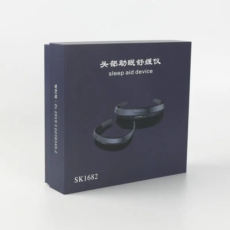 Low Frequency Pulse Sleeping Aid Electric Head Massager Sleep Device Hypnosis Device Depression Anxiety Migraine Insomnia