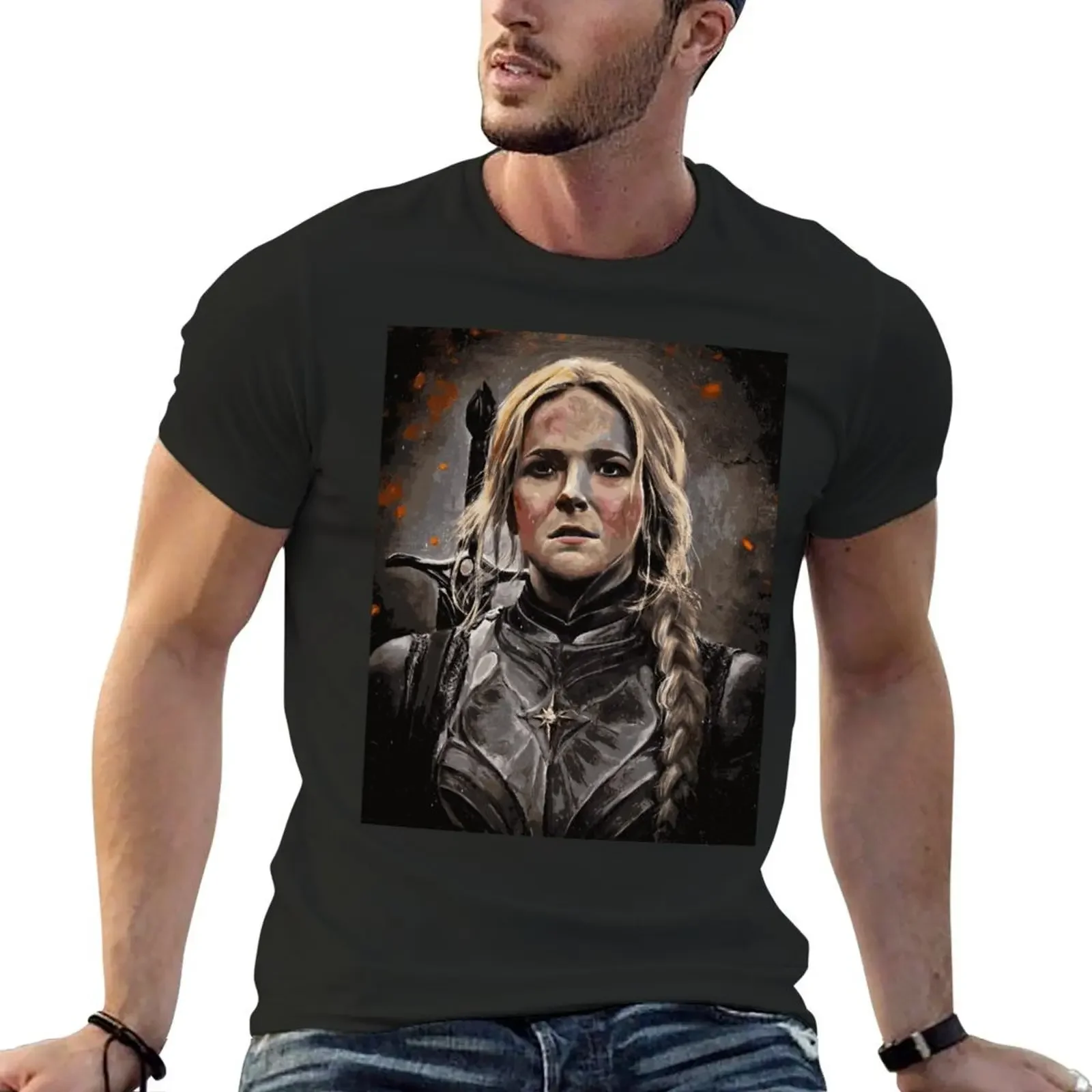 

Epic Galadriel Poster T-Shirt kawaii clothes customizeds oversized t shirts for men
