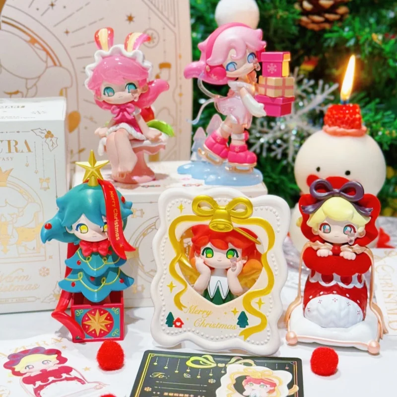 

Blind Box New Azura Warm Christmas Series Azura Mystery Box Children Toys Trendy Play Room Decoration Toy Christmas Gifts
