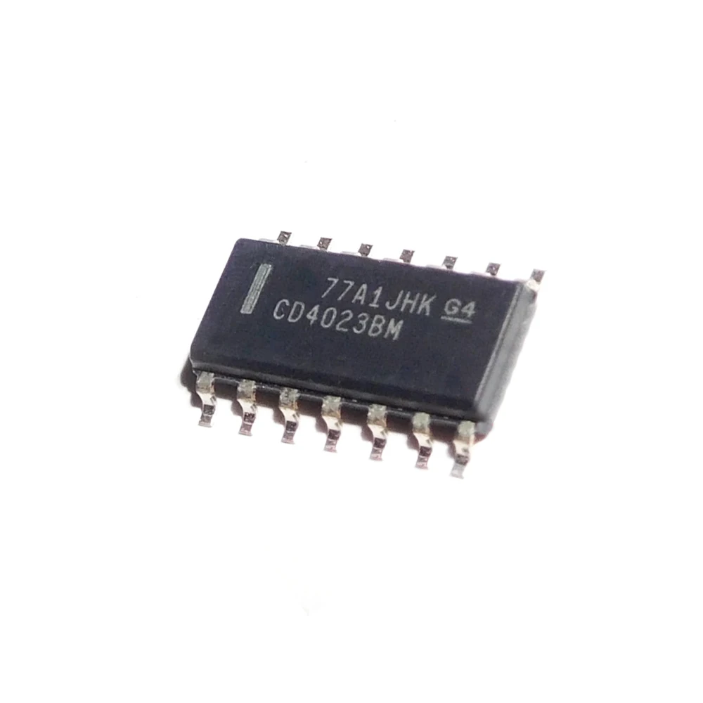 10PCS/LOT CD4023BM CD4023 4023BM 4023 CD4023B SOP14 Operational SOP-14 SMD New IC Amplifier Chipset Good Quality