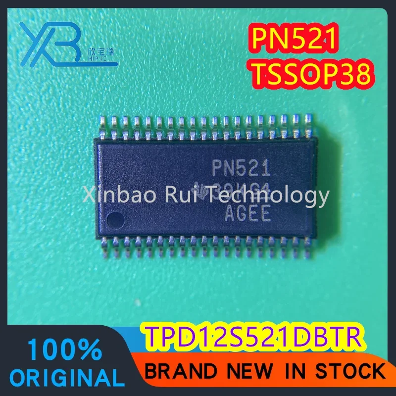 

(1/5pieces) TPD12S521DBTR TPD12S521 parts mark PN521 TSSOP38 interface processing chip IC 100% new original electronics