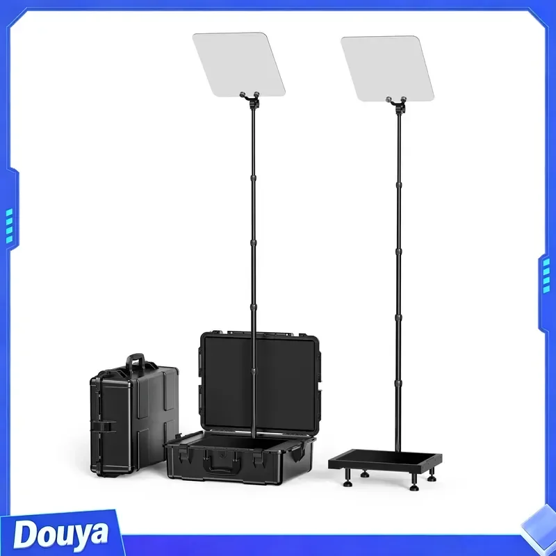 Desview TP300 Presidential Teleprompter for 19 Inch with Remote Control, Hard case & Software