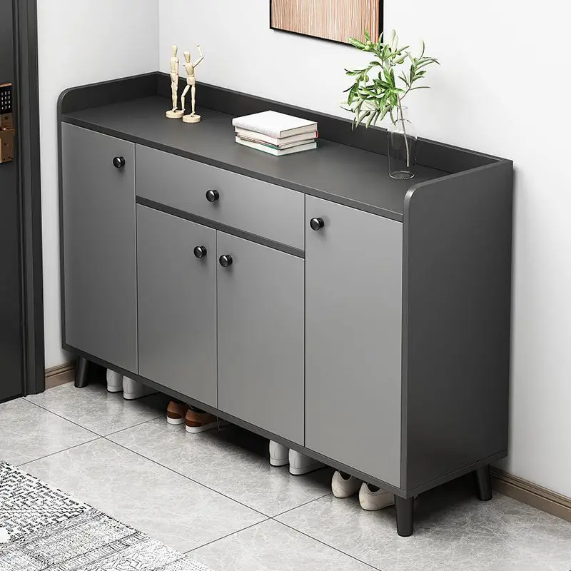 

Shoe cabinet home door new 2025 popular home locker indoor storage cabinet integrated against the wall shoe rack