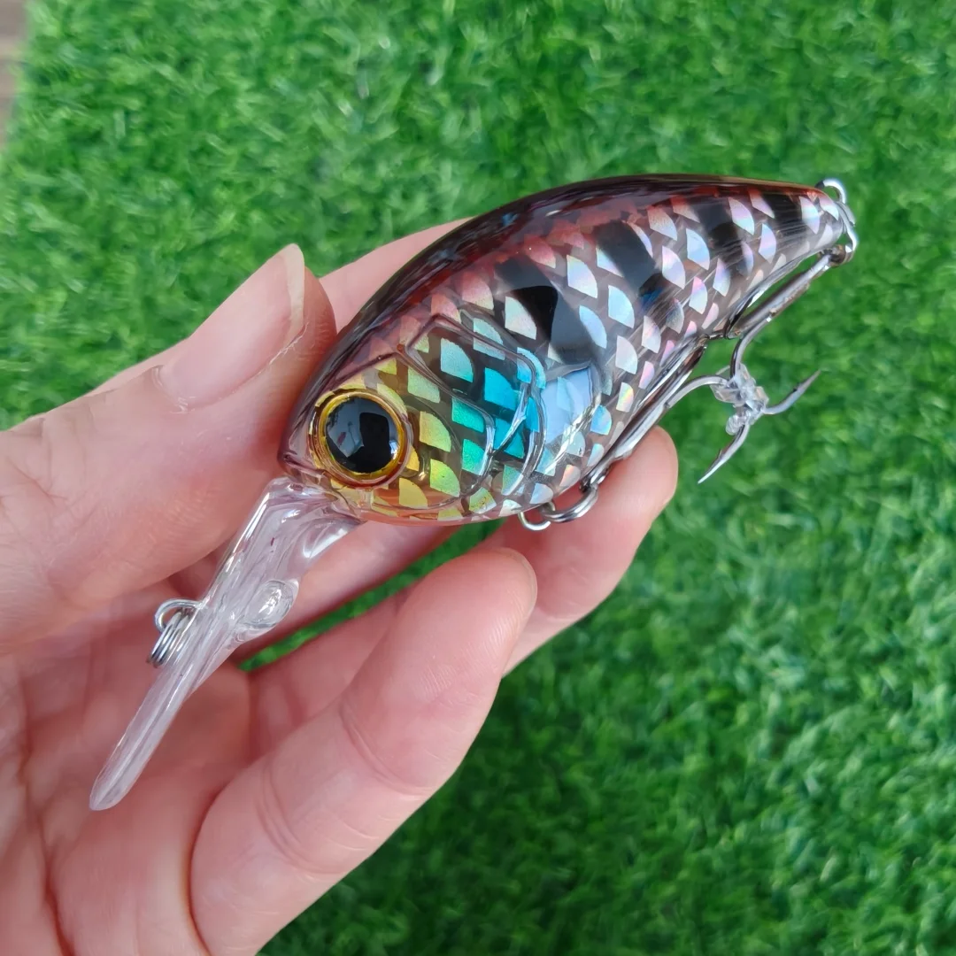 

Swolfy 4 шт., 50 мм/10 г, 60 мм/17 г, плавающая приманка для рыбалки, жесткая приманка для окуня, щуки, джеркбейт, профессиональные приманки для рукоятки