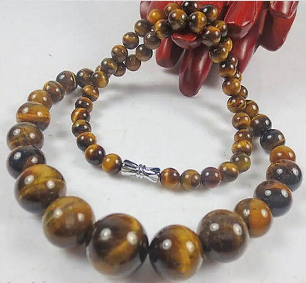 

Jewelry Natural tiger's eye necklace tiger eye necklace chain Spire Fashion Wedding Party Jewellery