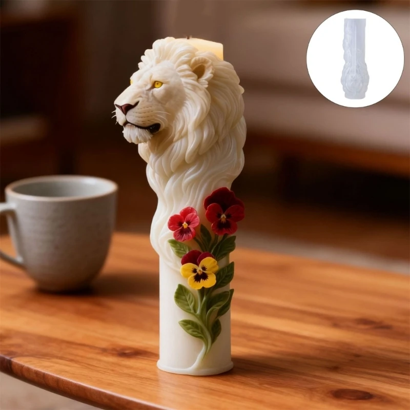 Artistic Lions Silicone Mold Great For Parties And Event DIY