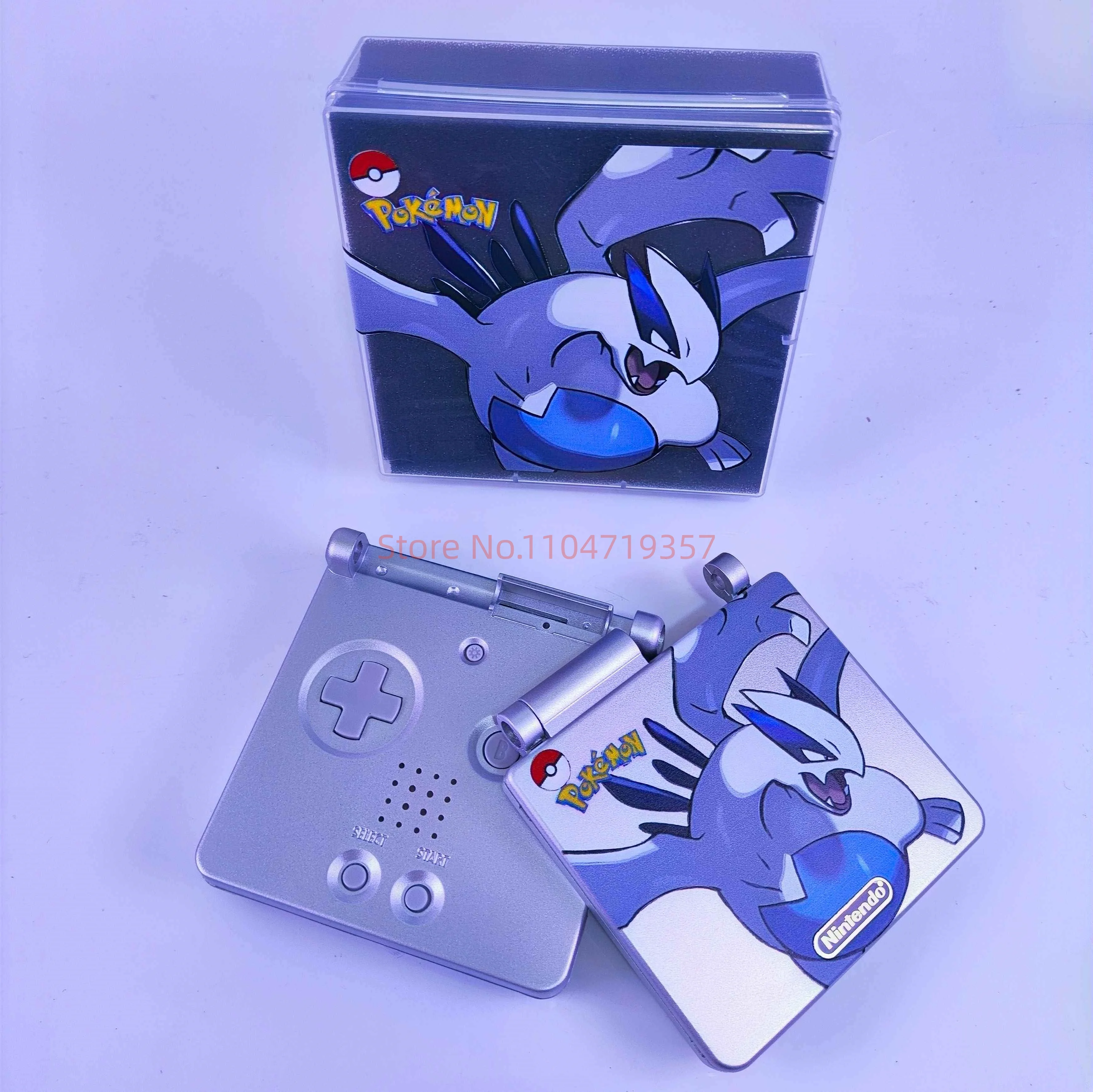 Met Box Gba Sp-verpakking en Shell Set Gengar Limited Edition, compatibel met Ips-scherm, Limited Edition speelgoedgeschenken