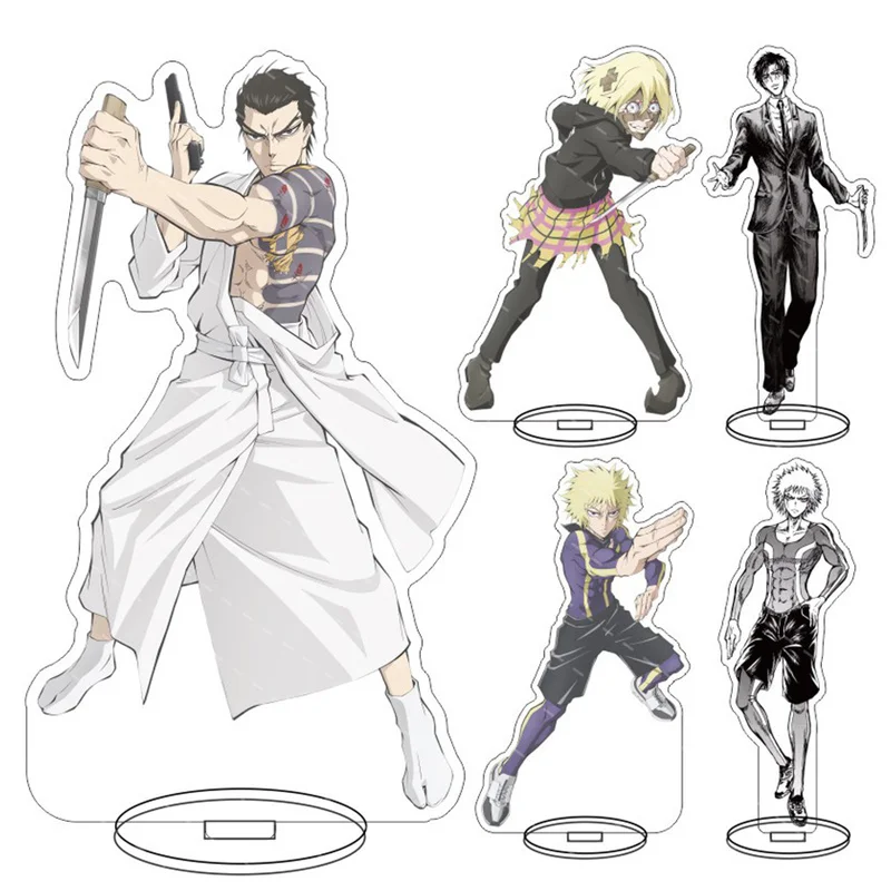 

Ninja & Yakuza Acrylic Keychain Takemoto Clan Tachibana Ninja Desk Decor Anime Collectible Decorations Ornaments Model Toy Gifts