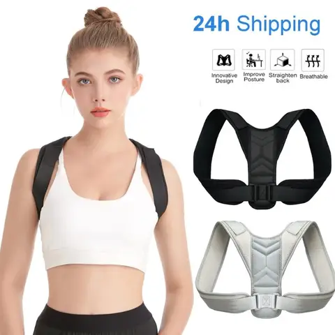 1pcs Adjustable Spine Correction Belt for Women And Men Preventing Humpback Posture Corrector Back And Shoulder Support