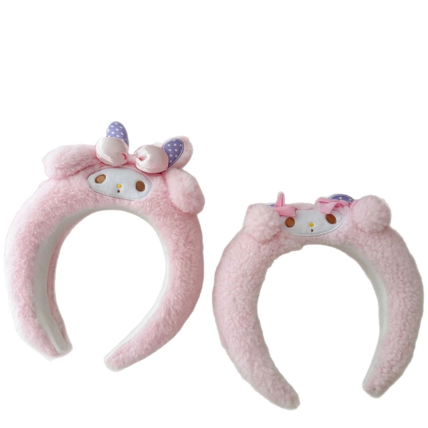 1pcs2025 طوق شعر جديد لطيف الكرتون المنزل الشامبو مشبك شعر طوق الرأس طوق الشعر #6