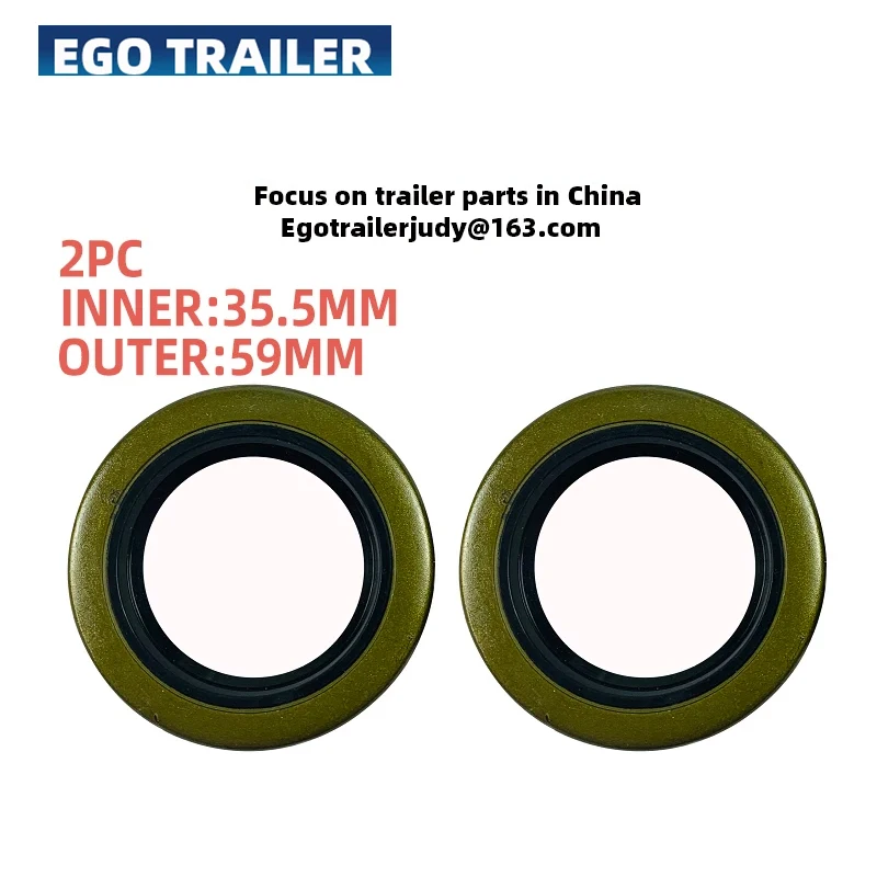 EGO 2PCS Manutec Trailer Wheel Bearing Axle Oil Seal for Holden LM Bearing MSA