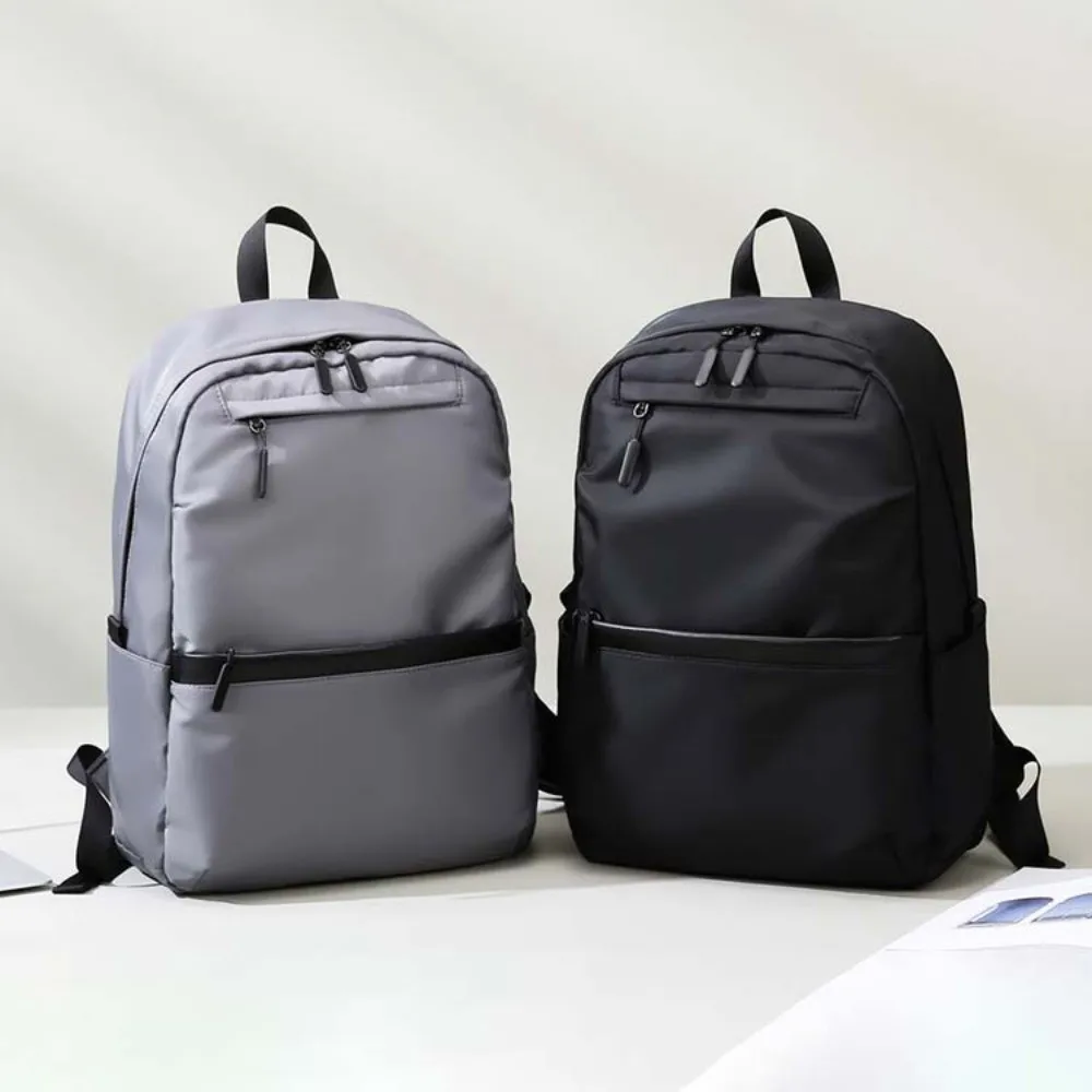 

Повседневный мужской рюкзак большой вместимости, водонепроницаемый дорожный рюкзак с несколькими карманами, уличная одежда, черный, серый, студенческая школьная сумка, уличная