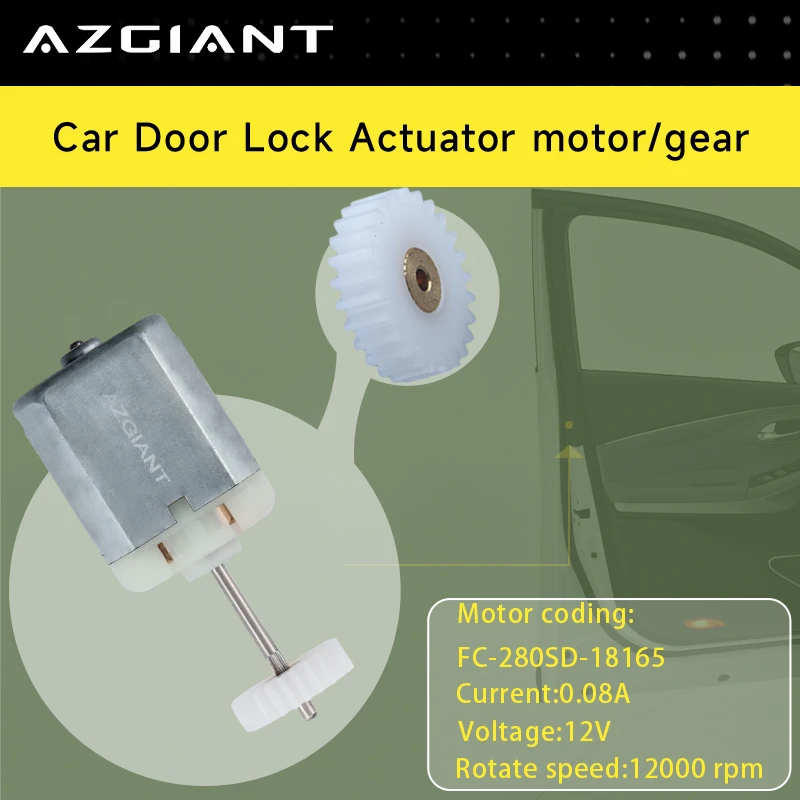 

Car Door Lock Actuator motor FC-280SD 12V Gears 25T Disassembly Tool For Citroën C5 Peugeot 406 MK1 internal replacement parts