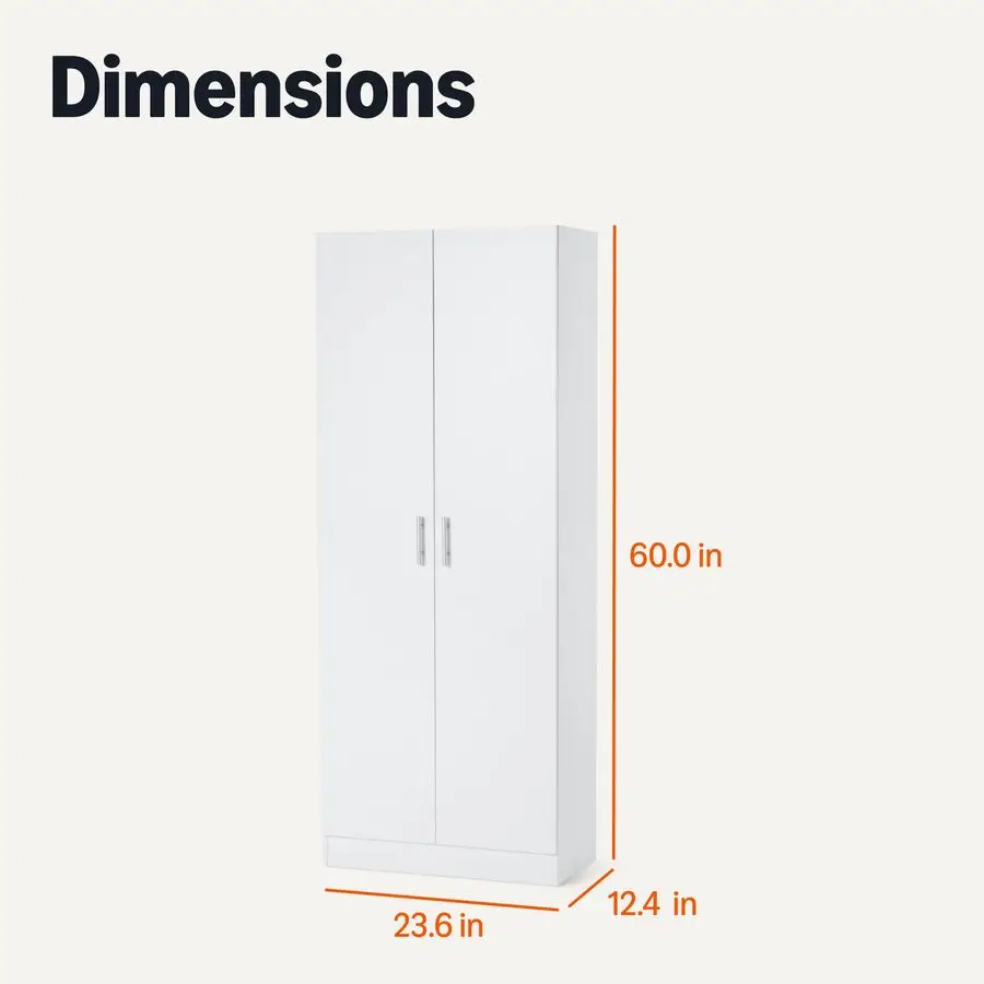 خزانة تخزين لمخزن المطبخ، أبيض #2