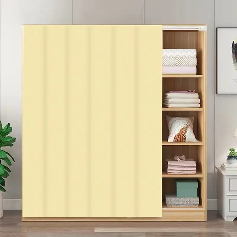 VIKAMA Monochrome Solid Noren Curtain Wardrobe Privacy Shield Tapestry Divider Bedroom Kitchen Closet Partition Drape