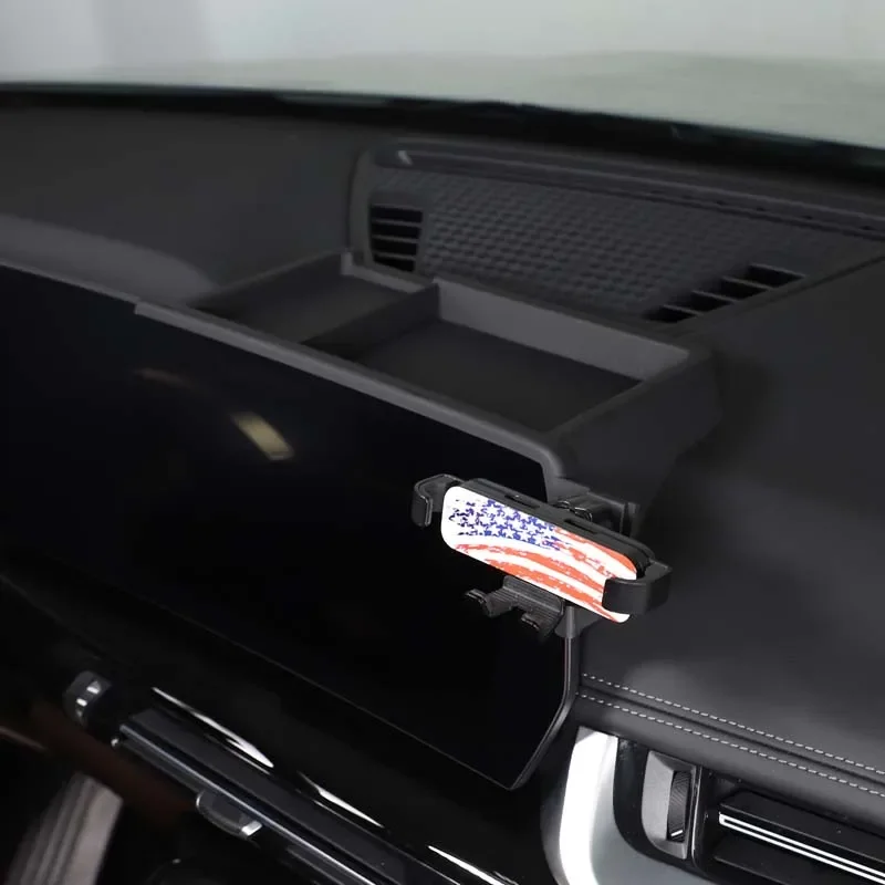 

Car Center Screen Wireless Charging Mobile Phone Holder For BMW X1 U11 U12 2023-25 Storage Box W Phone Stand Bracket Accessories