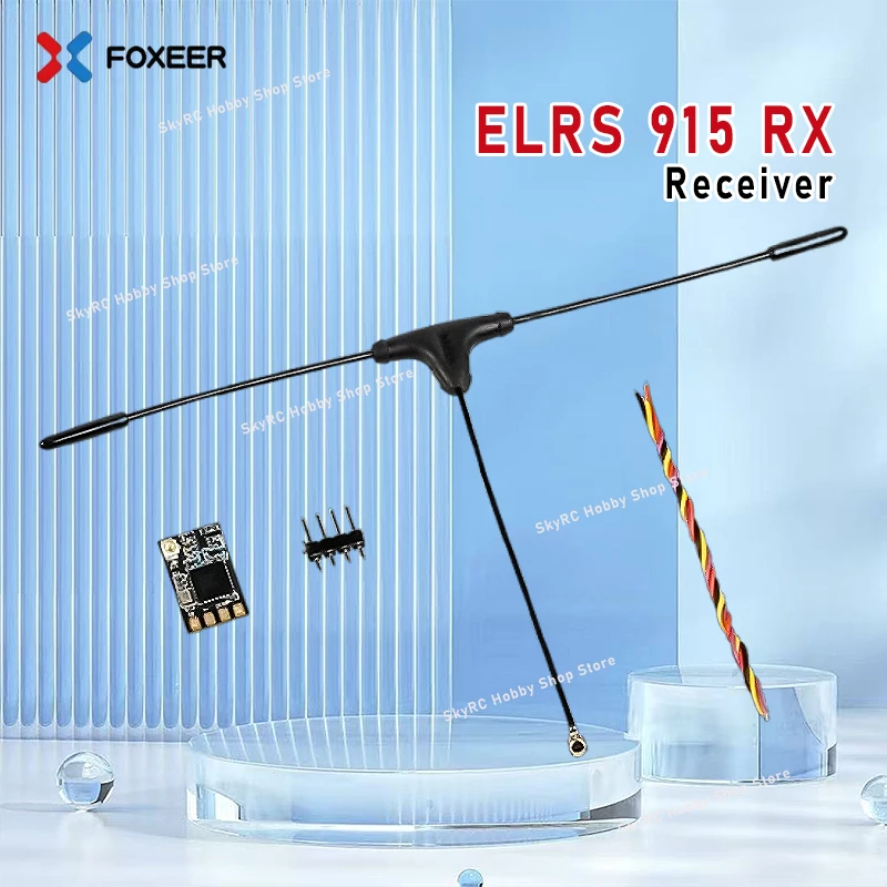 FOXEER ELRS Micro Nano RX, 2.4GHz & 915/868MHz long-distance receiver, compatible with Mobula6/Mobula7, FPV assembly spare part