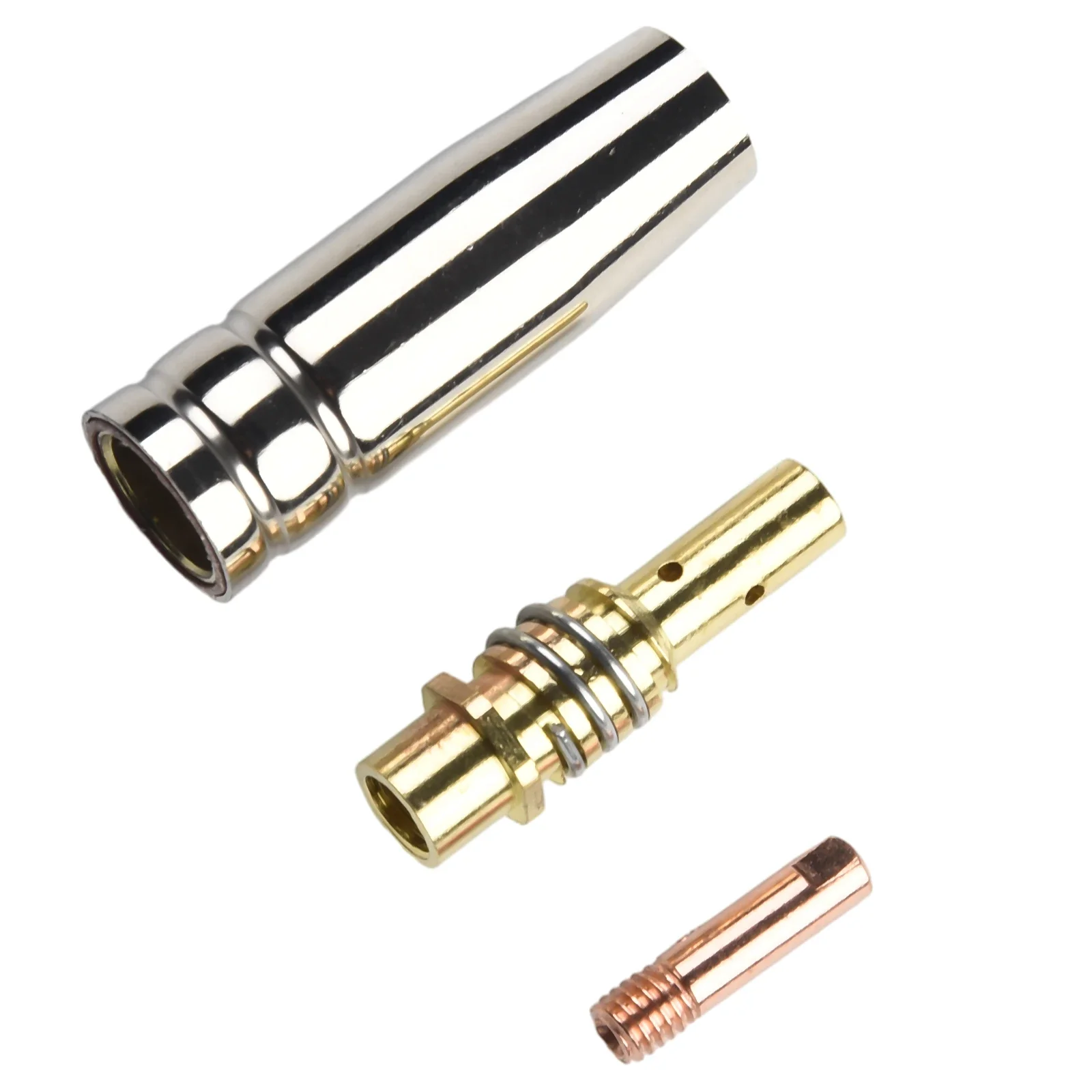 3pcs Binzel 15AK Torch Welding Accessories Nozzles Contact Tips For MIG Welder Welding Machine Nozzle Contact Accessories