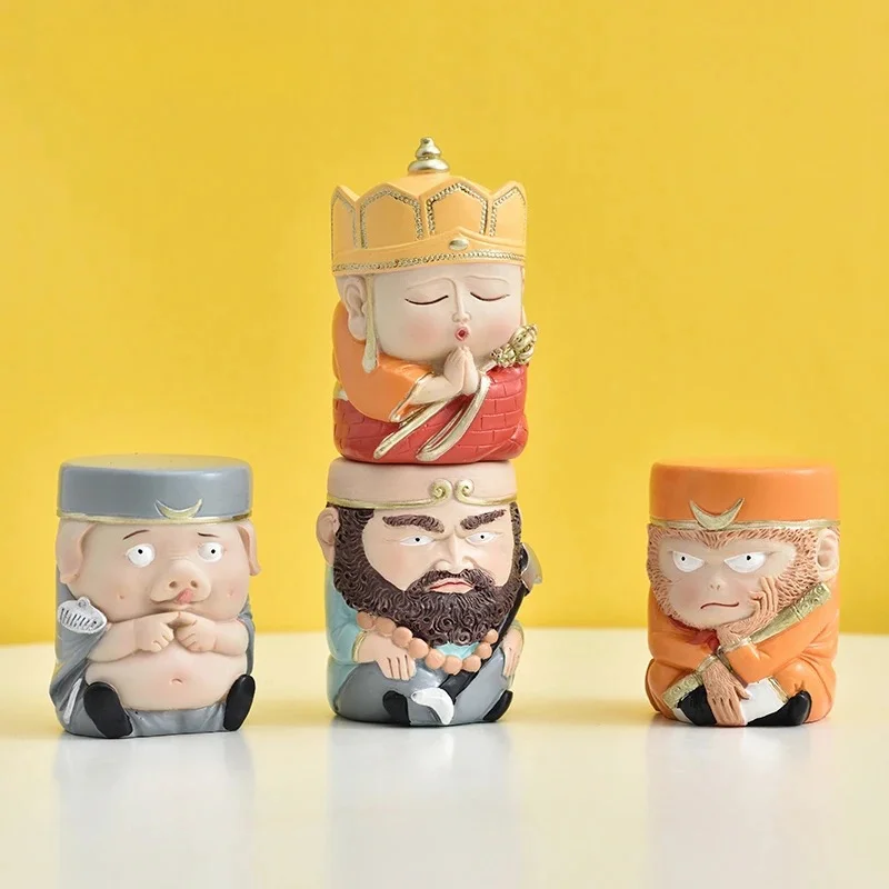 

Cute Cartoon Personalized Desktop Decoration, Creative Sun Wukong Sculpture Small Ornaments, Car Decoration, Gift for Boys