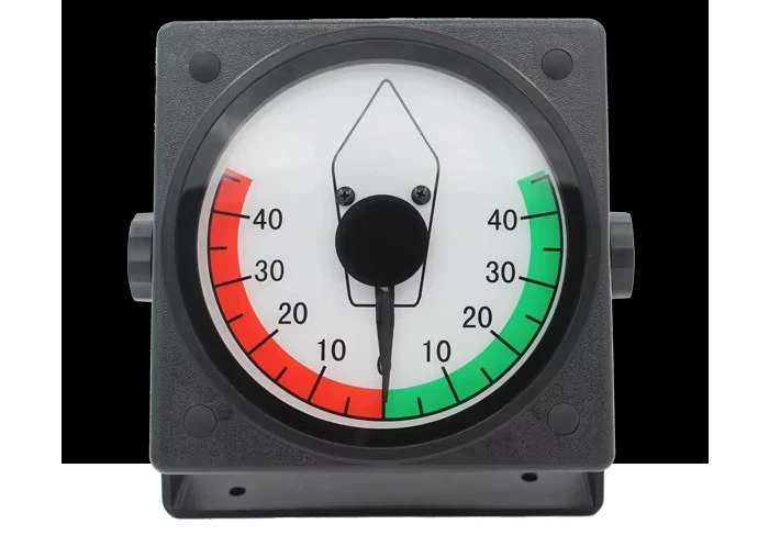Rudder feedback and rudder indicator