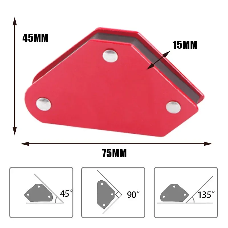 مثلث صغير ، أداة لحام مغناطيسية ، أداة بزاوية ثابتة ، تركيبات قوية ، ملحقات مساعدة ، 2 48 48 48