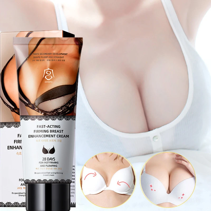 

Breast Enlargement Cream Chest Enhancement Elasticity Promote Female Hormone Breast Lift Firming Massage Up Size Bust Care 60ML