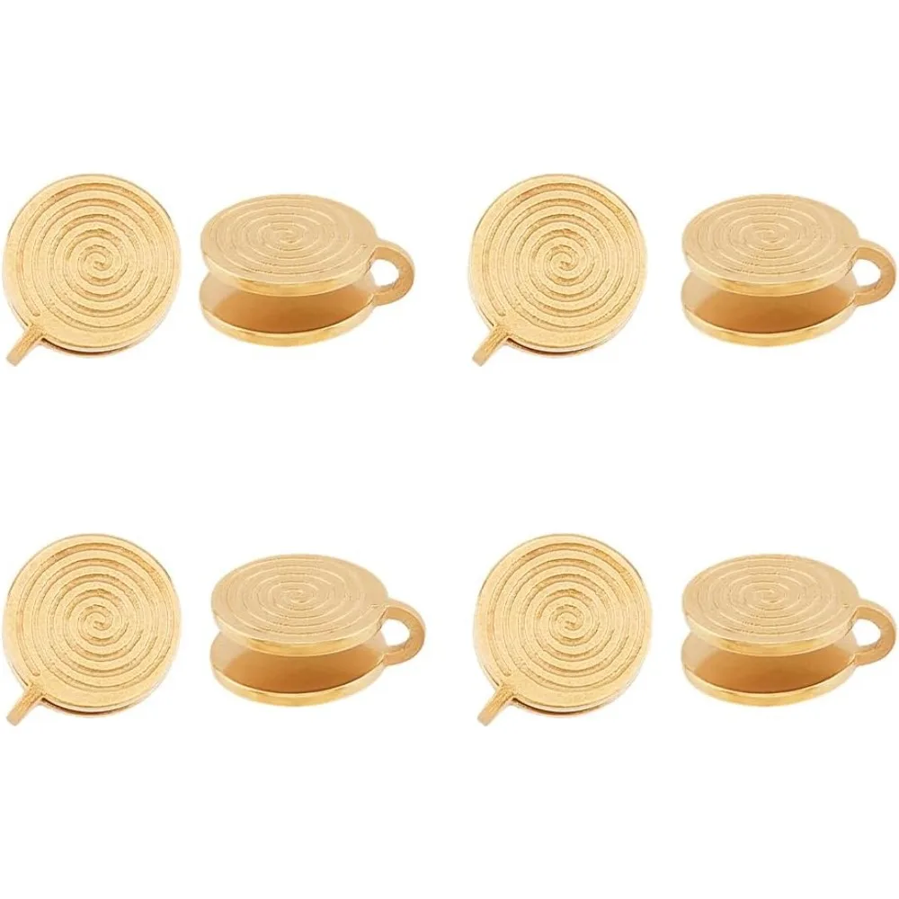 Druckohrringe für Keloids, Edelstahl-Clip-Ohrringe, spiralförmige, nicht durchbohrte Ohrringe, Regenbogen-Kompressionsohrringe, Metall-Set