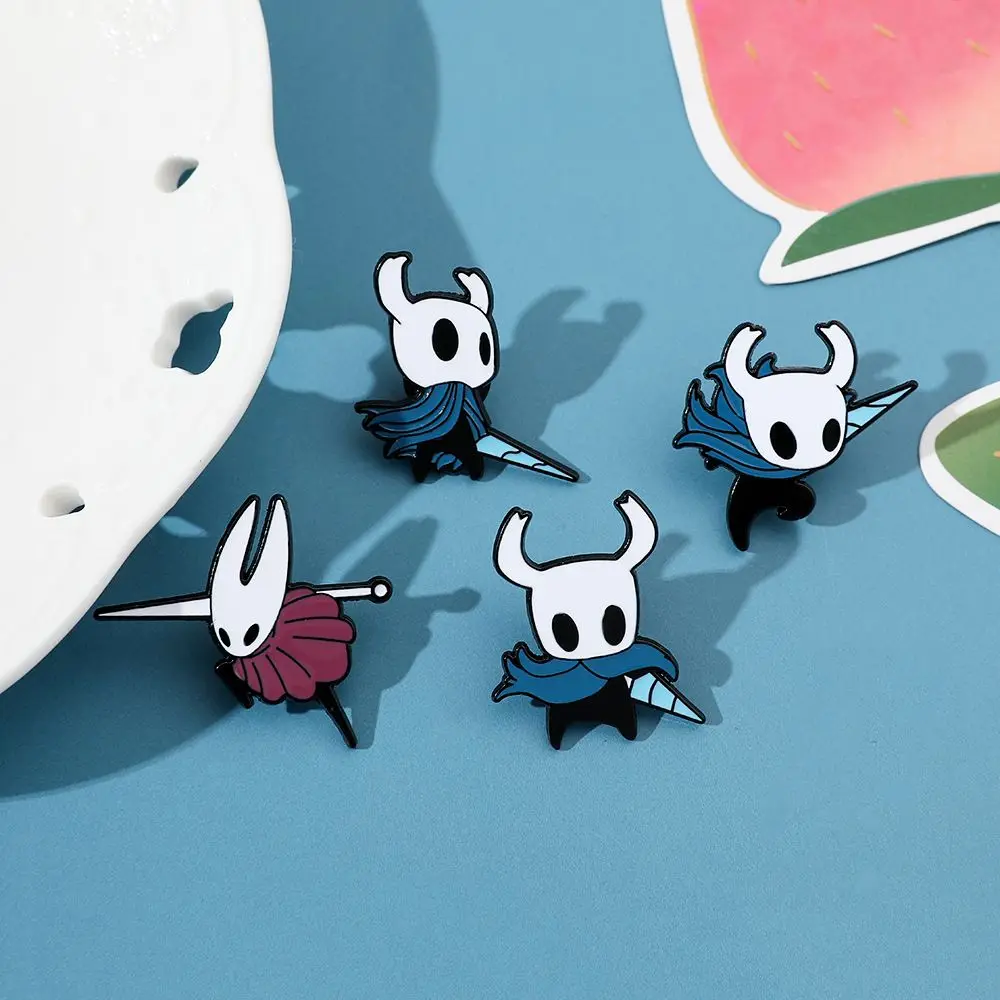Creative Game Characters Enamel Brooch for Backpack Pins Accessories Cartoon Metal Badge Lapel Pins for Fans Jewelry Gifts