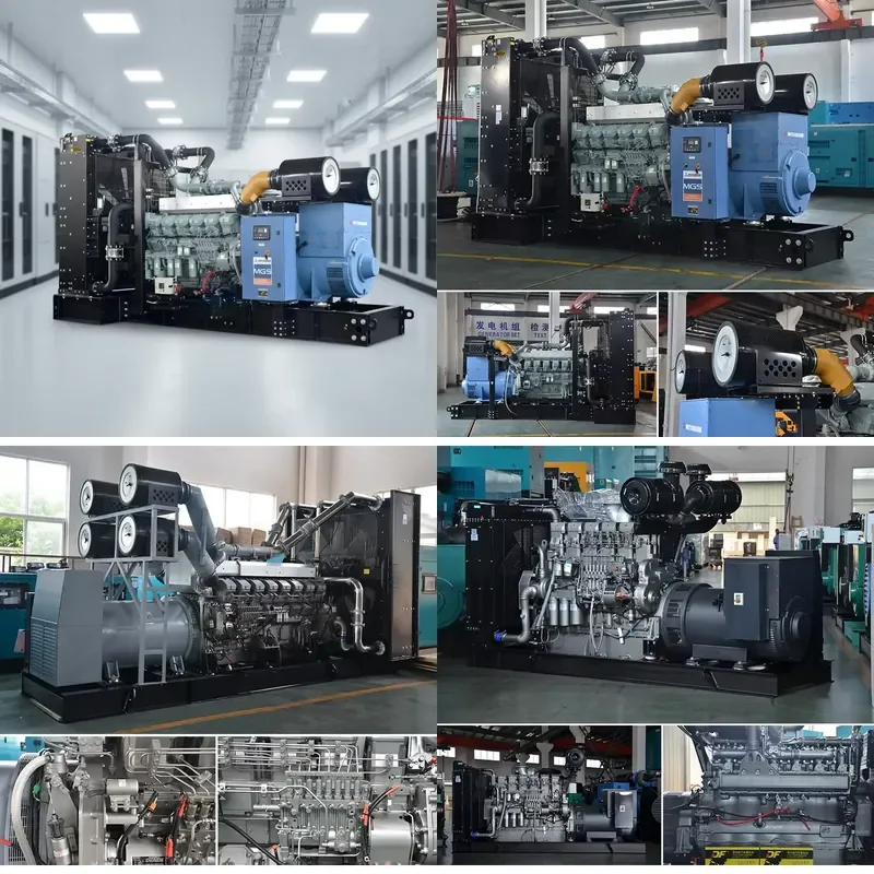 Japanese-Made 1200kW/1500kVA Silent/Open Frame Electric Power Generation Set Stamford 50/60Hz Generator Oil Filter