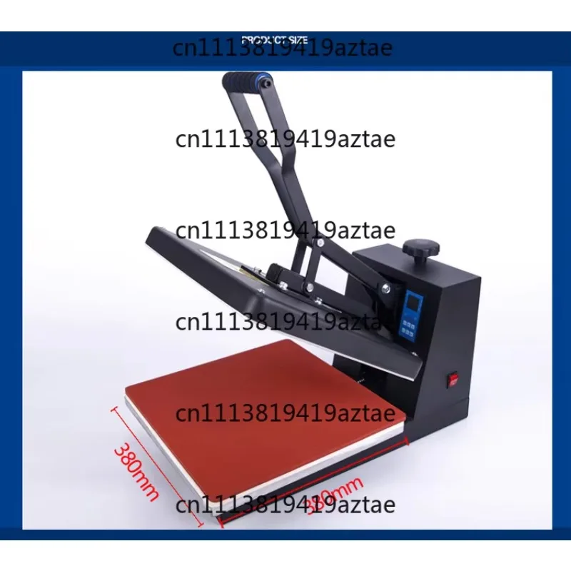 38×38CM Flat Heat Press Machine Sublimation Transfer Printer for T-shirt Bag Phone Case Puzzle Glass Wood Rock Photo