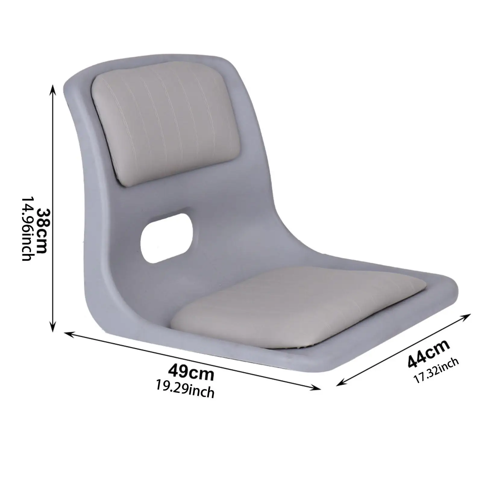 Fishing Boat Seat Water Resistant Lightweight Sun Protection Boat Chair for