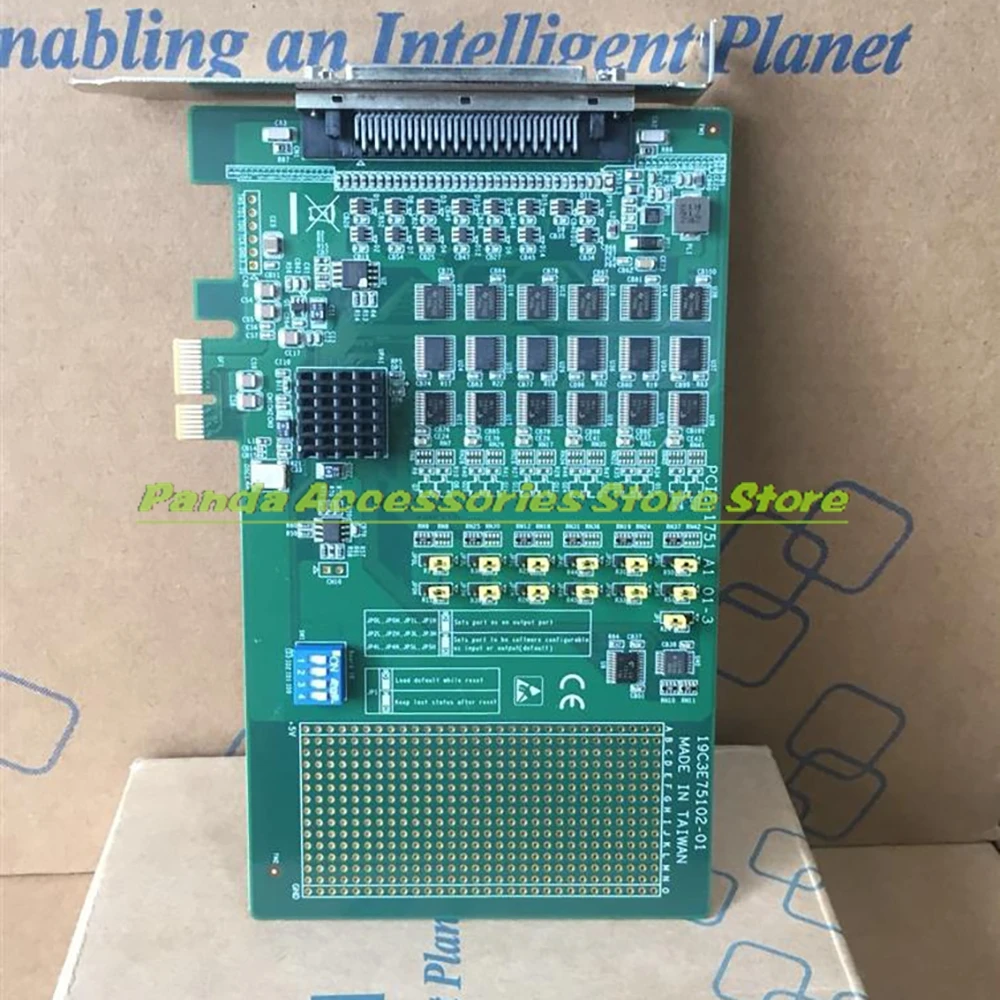 High Quality - Fast Shipping  PCIE-1751-AE 48-channel Bus Universal Digital I/O Counter Card Acquisition PCIE-1751