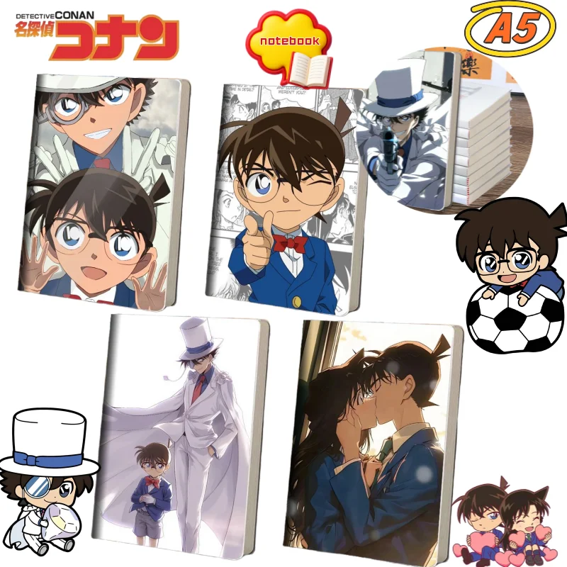

Детектив Конан Kid the Phantom Thief аниме периферийные устройства A5 высококачественный блокнот индивидуальный студенческий блокнот канцелярские товары оптом
