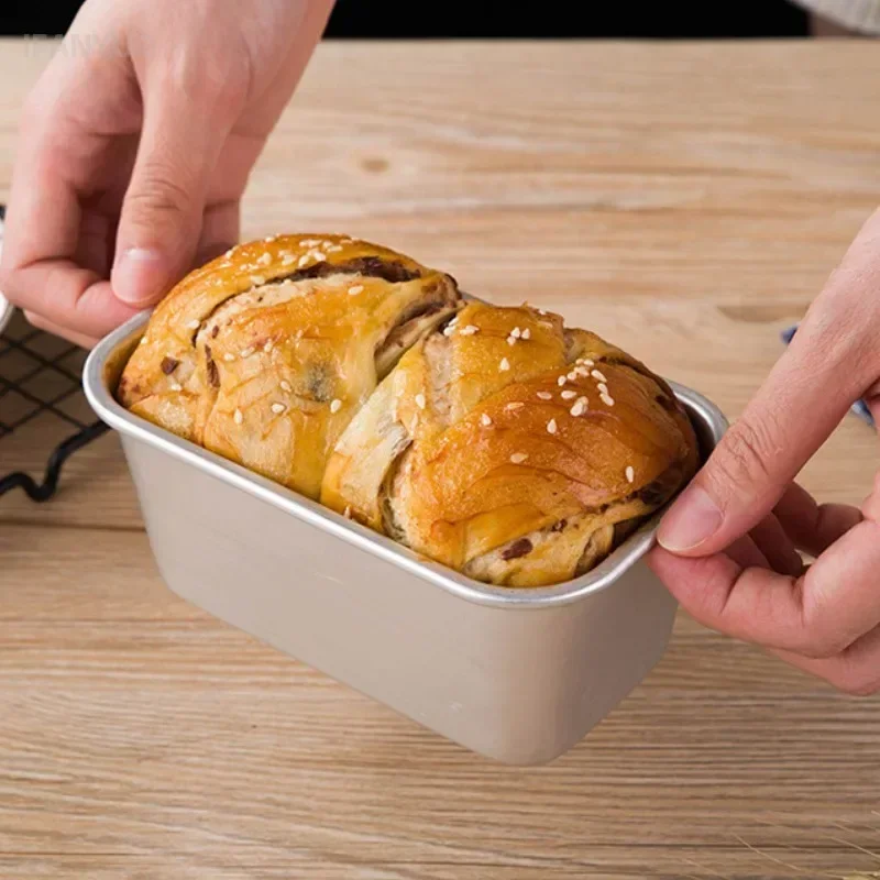 

12-20cm Aluminum Alloy Cake Mold Rectangle Non-stick Bread Dessert Mould Pastry Decorating Tools DIY Cakes Molds for Baking