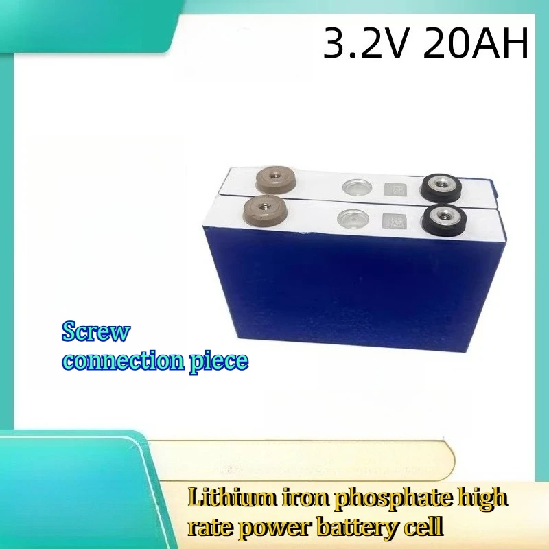 

Литий-железо-фосфатный аккумулятор 3.2В 20Ач, высокотоковый (10C), для аварийного питания автомобилей и электромобилей, элемент питания, аккумуляторный блок