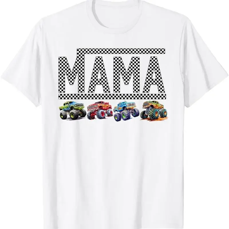 Mama Truck Mom Monster Trucks Are My Jam Lovers Mother T Shirt