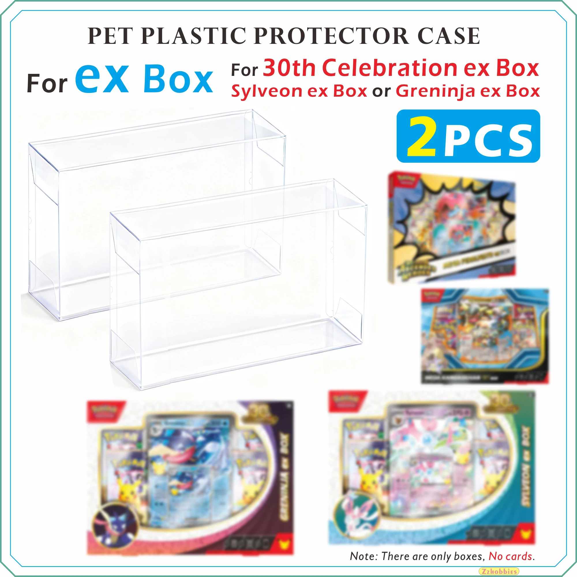 30周年記念版「ex-box」-「ex-box」用プラスチック製保護ケース2個セット（内寸：長さ31cm-x-幅232cm）