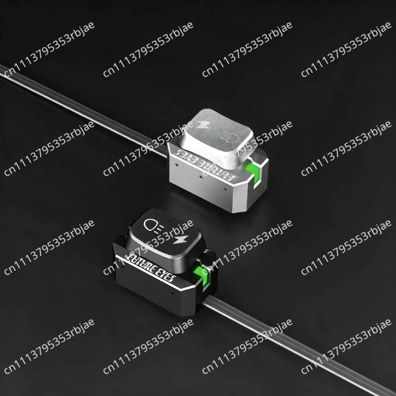 New motorcycle spotlight, new fourth-generation switch, wired CNC modified dual switch, high and low beam, strobe