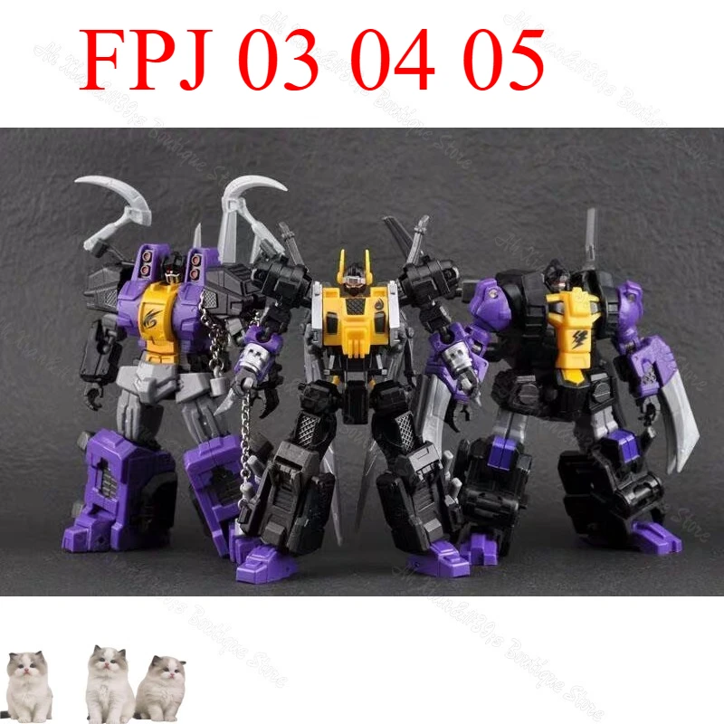 

24-hour Shipping Transformed Toys Fansproject FPJ Insecticon Kickback SHRAPNEL Bombshell Action Figure
