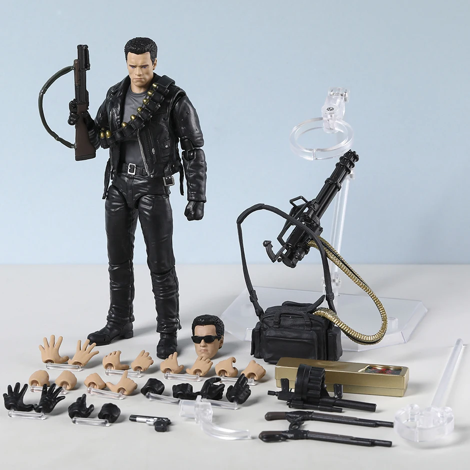 

Terminator 2 T-800 MAFEX No.199 Action Figure Toy Doll Brinquedos Figurals Collection Model Gift